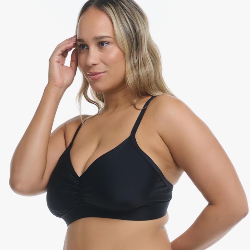 Body Glove Women's Smoothies DD Cup Bikini Top Swimsuit Black - Picture 5 of 6